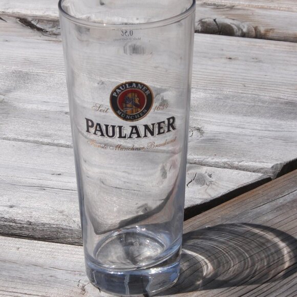 QUALITY PAULANER Pint Glass Brand New - Picture 1 of 6